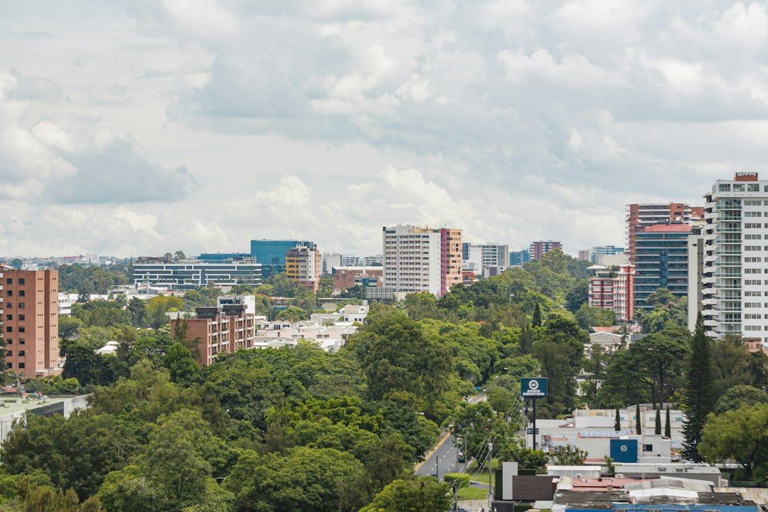 Aerial view of Guatemala City symbolizing investment opportunities.