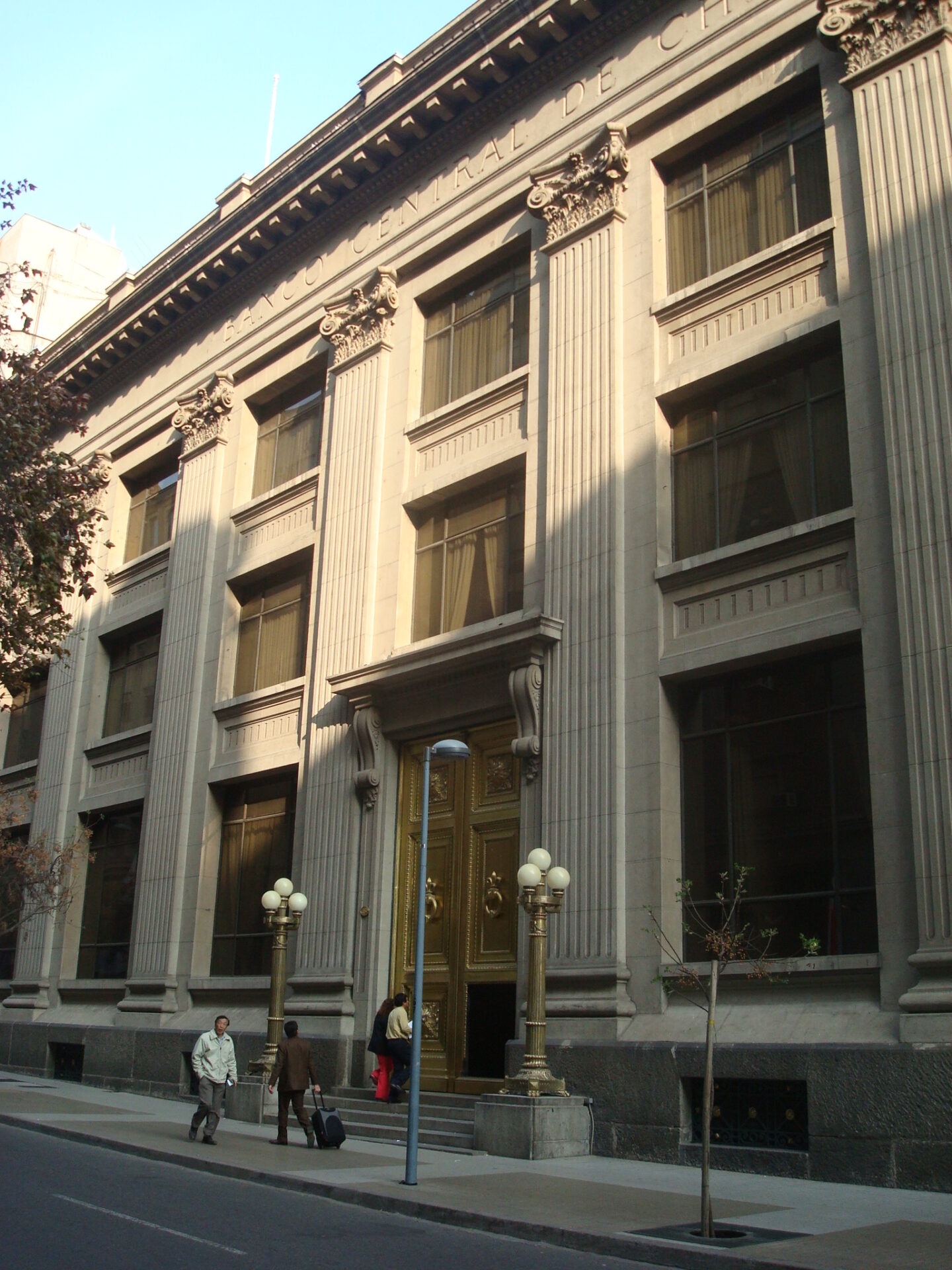 Banco Central de Chile Building in Santiago