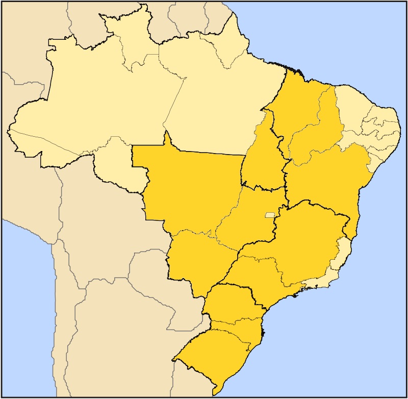 Brazil soybean production regions