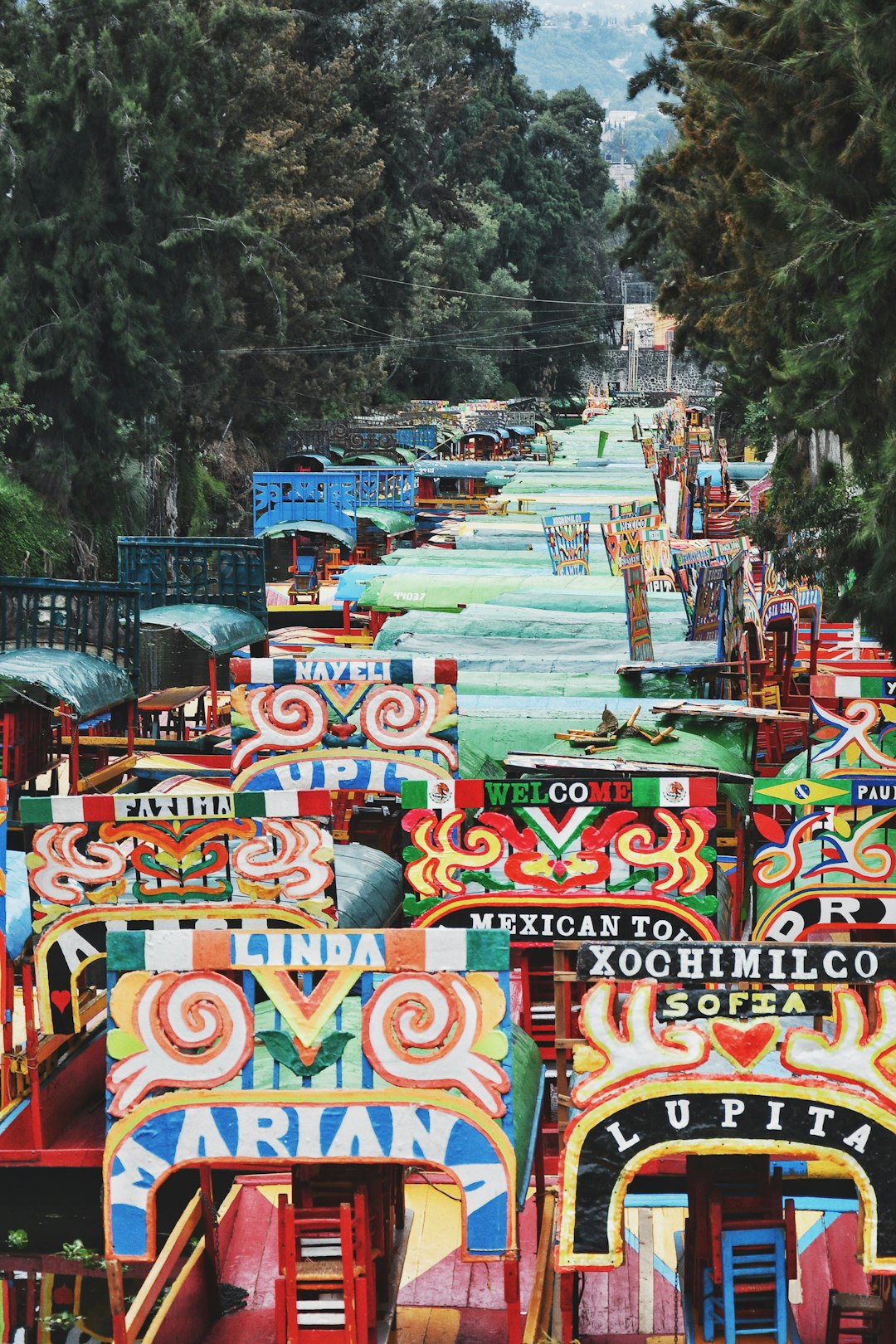 Xochimilco, Mexico (illustrative image)